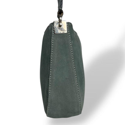 Salvatore Ferragamo handbag Purse Green accessory pouch Authentic Used Women's