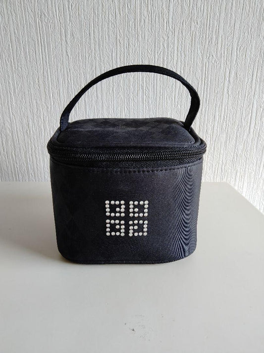 GIVENCHY Accessory Pouch Hand Pouch 4G Black Authentic