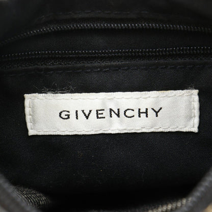 GIVENCHY Accessory Pouch Shoulder Bag Purse Denim Navy Authentic