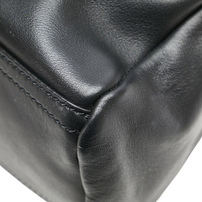 GIVENCHY Clutch Bag Second Bag Leather Black White Authentic