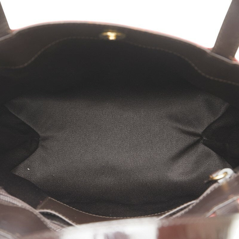 BURBERRY Hand Bag Tote Purse Nova Check Green Red Black Authentic