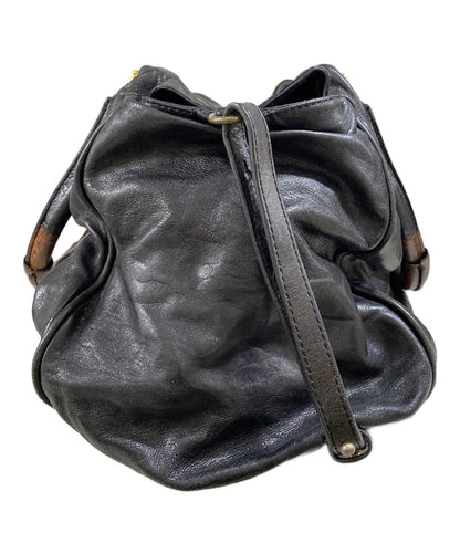 Chloe Hand Shoulder Bag Tote Purse 2way Ethel Black Authentic