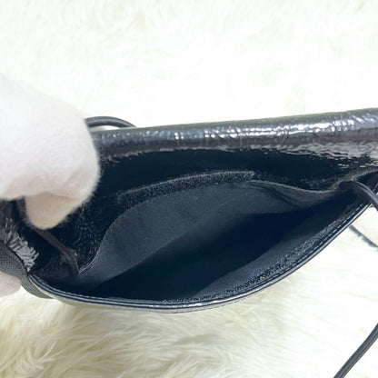 MIU MIU Shoulder Bag Purse Pouch Black Authentic