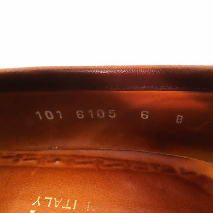 GUCCI Loafers Shoes Horse Bit EU 36 US 6 Leather Brown Authentic