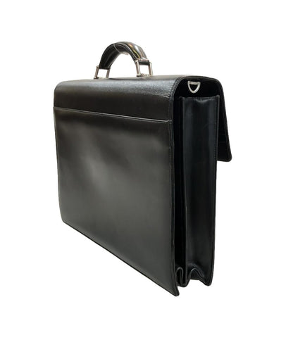 Montblanc Business Bag Briefcase Authentic Black