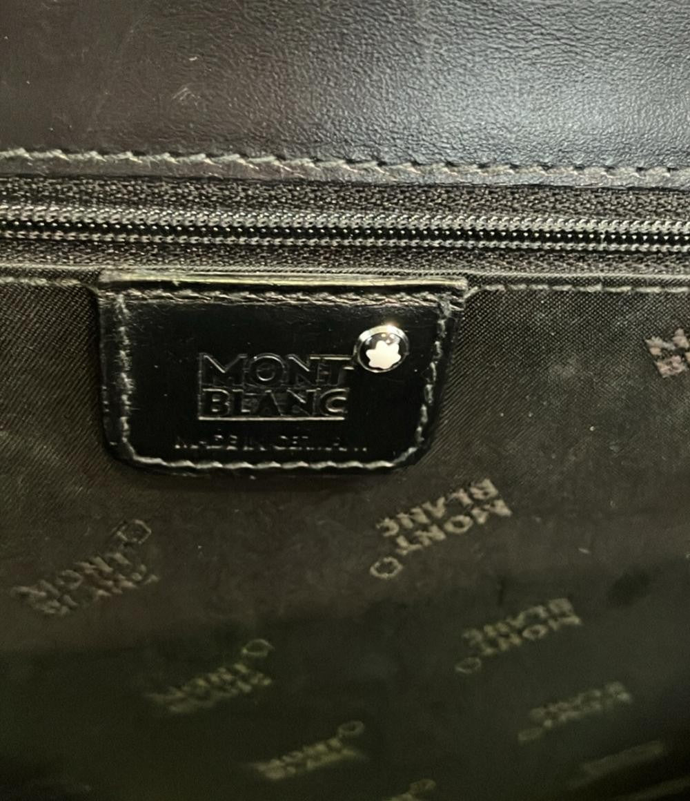 Montblanc Business Bag Briefcase Authentic Black