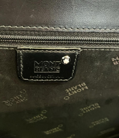 Montblanc Business Bag Briefcase Authentic Black