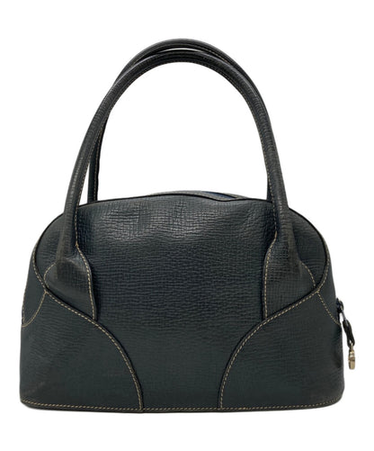 LOEWE Hand Bag Tote Purse Navy Authentic
