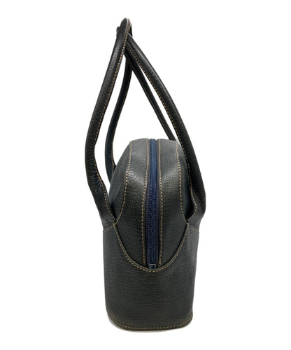 LOEWE Hand Bag Tote Purse Navy Authentic