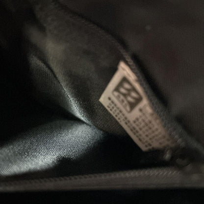 GIVENCHY Hand Bag Purse Leather with logo Authentic Black Used Women's