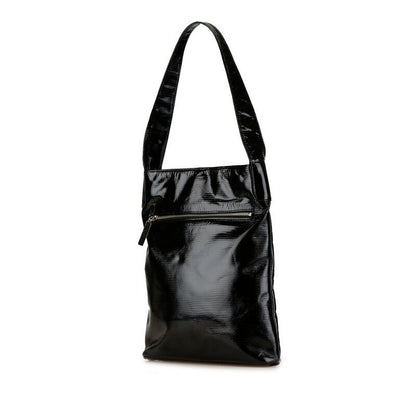 GIVENCHY Bag Shoulder Purse 4G Leather Black Authentic
