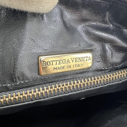 BOTTEGA VENETA Shoulder Bag Purse Intrecciato Leather Purple Authentic