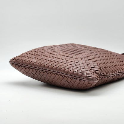 BOTTEGA VENETA Hand Bag Tote Purse Intrecciato Leather Authentic