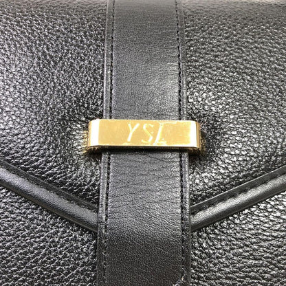 Saint Laurent Shoulder Bag Purse YSL Leather Authentic