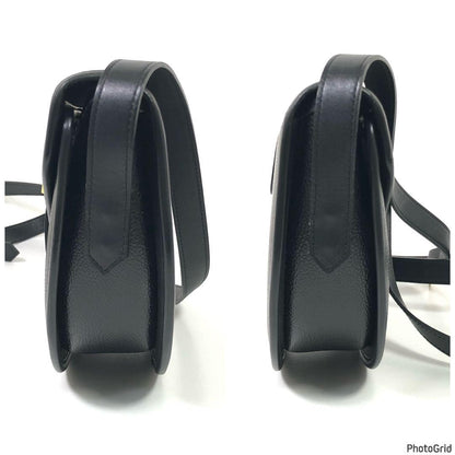 Saint Laurent Shoulder Bag Purse YSL Leather Authentic