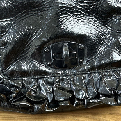 MIU MIU Hand Bag Tote Purse Black Authentic