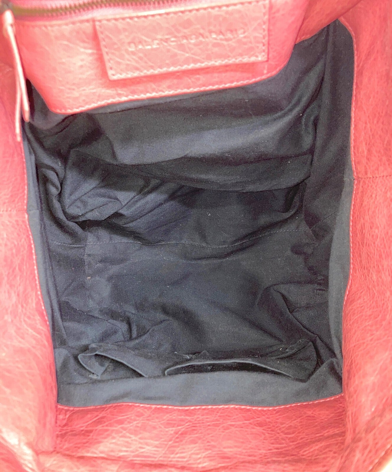 BALENCIAGA Hand Bag Tote Purse THE SUNDAY Pink Authentic