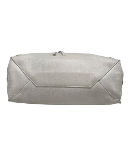 BALENCIAGA Hand Shoulder Bag Tote Purse 2way White Authentic