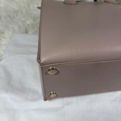 BALENCIAGA Hand Shoulder Bag Tote Purse 2way Leather Pink Authentic