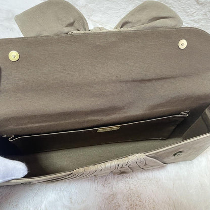 BALENCIAGA Shoulder Bag Purse Suede Beige Authentic