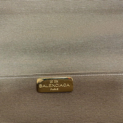 BALENCIAGA Shoulder Bag Purse Suede Beige Authentic