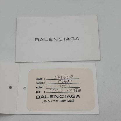 BALENCIAGA Hand Bag Tote Purse THE SUNDAY Leather Off White Authentic