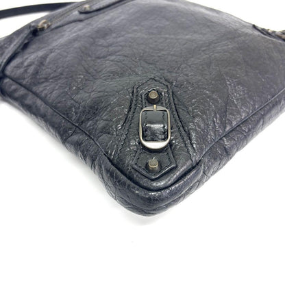 BALENCIAGA Shoulder Bag Purse Leather Authentic