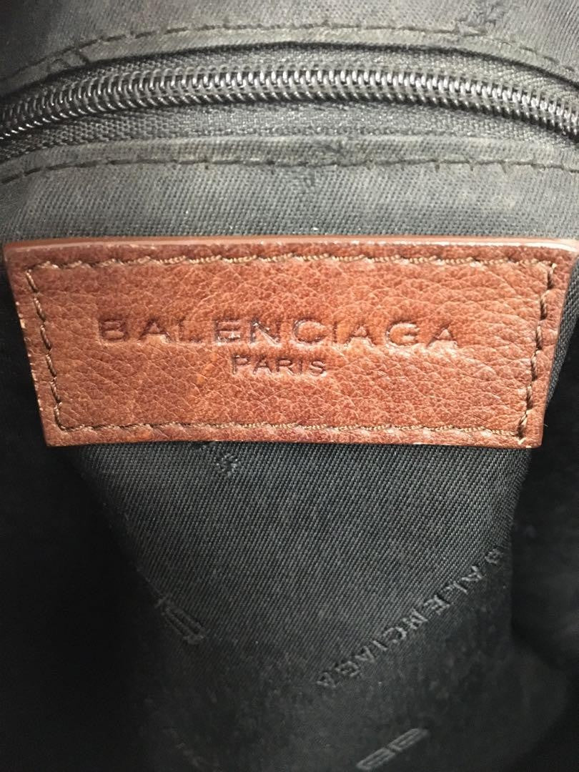 BALENCIAGA Hand Shoulder Bag Tote Purse 2way Oversized Square Authentic
