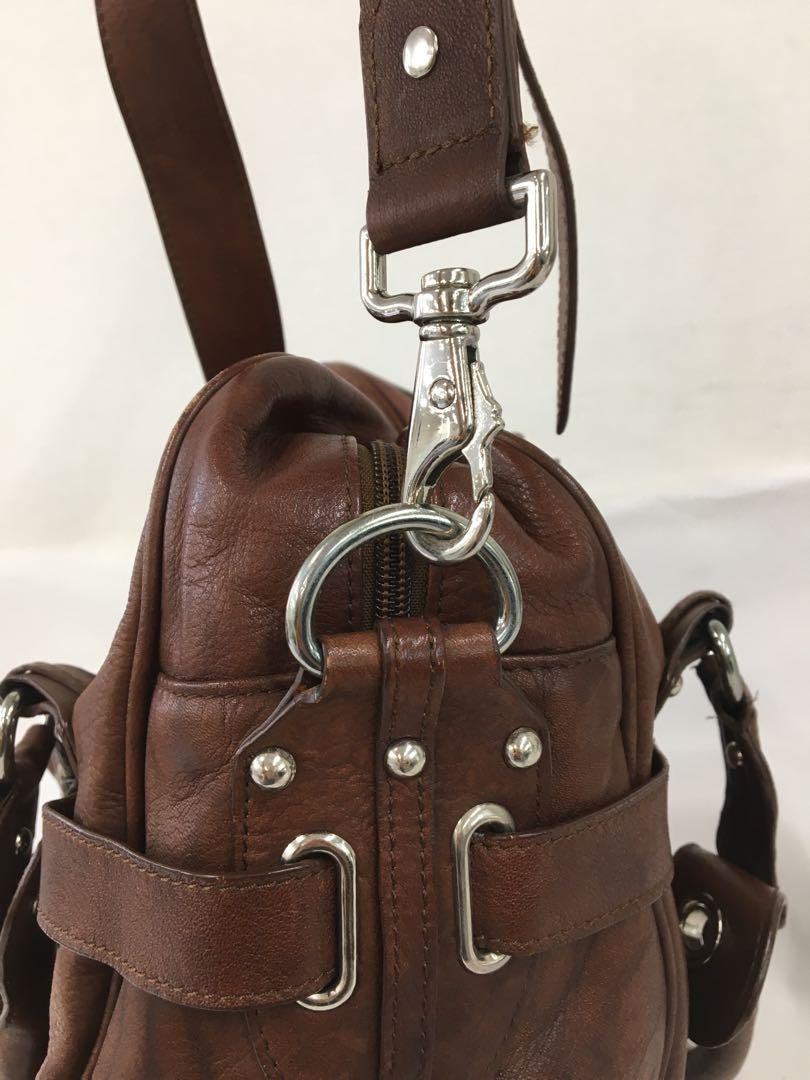 BALENCIAGA Hand Shoulder Bag Tote Purse 2way Oversized Square Authentic