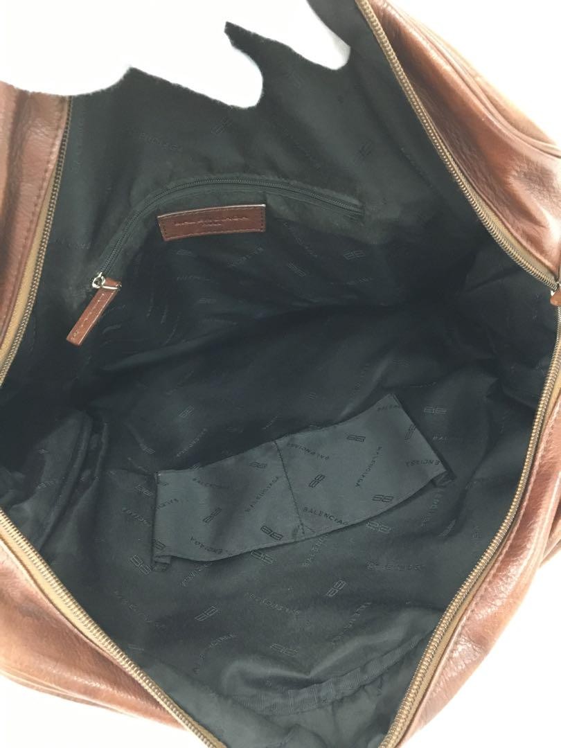 BALENCIAGA Hand Shoulder Bag Tote Purse 2way Oversized Square Authentic