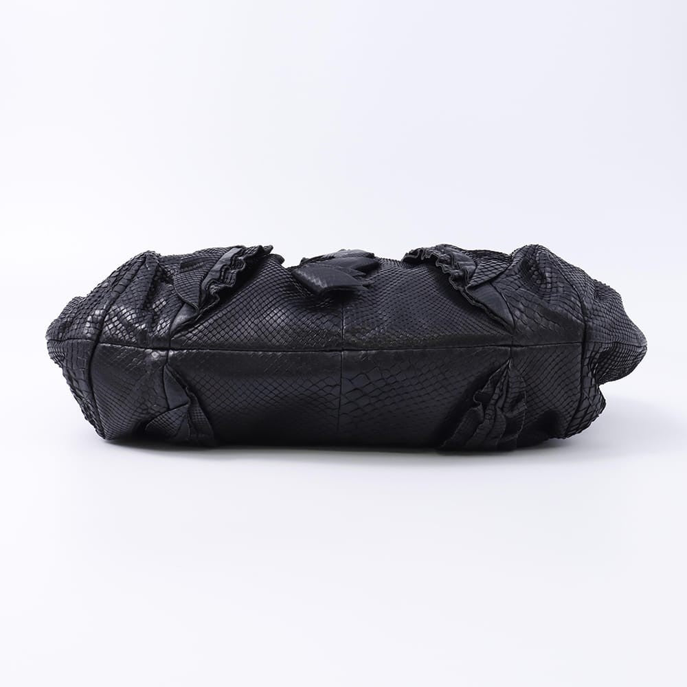 PRADA Hand Bag Tote Purse Black Authentic