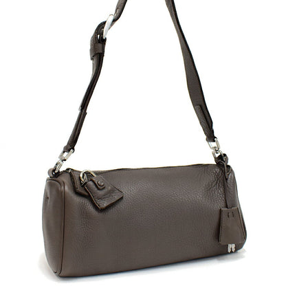 PRADA Shoulder Bag Purse Leather FUMO Authentic