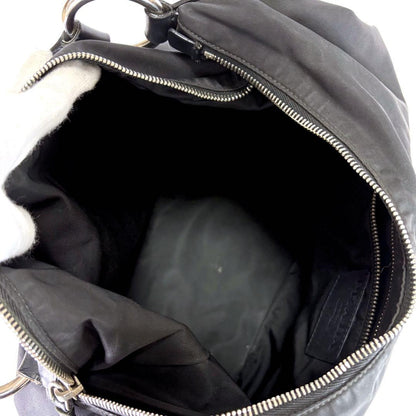 PRADA Shoulder Bag Purse Nylon Black Authentic