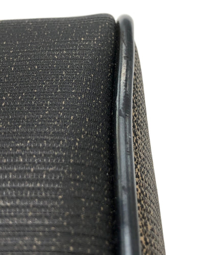 FENDI Clutch Bag Second Bag Pecan Brown Black Authentic