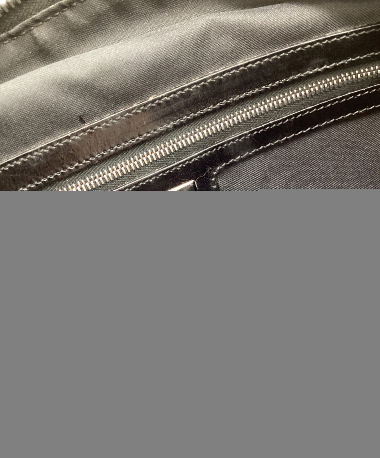 FENDI Shoulder Bag Purse FF Zucca Black Authentic