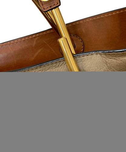 Chloe Hand Bag Tote Purse Mouton Greige Beige Authentic