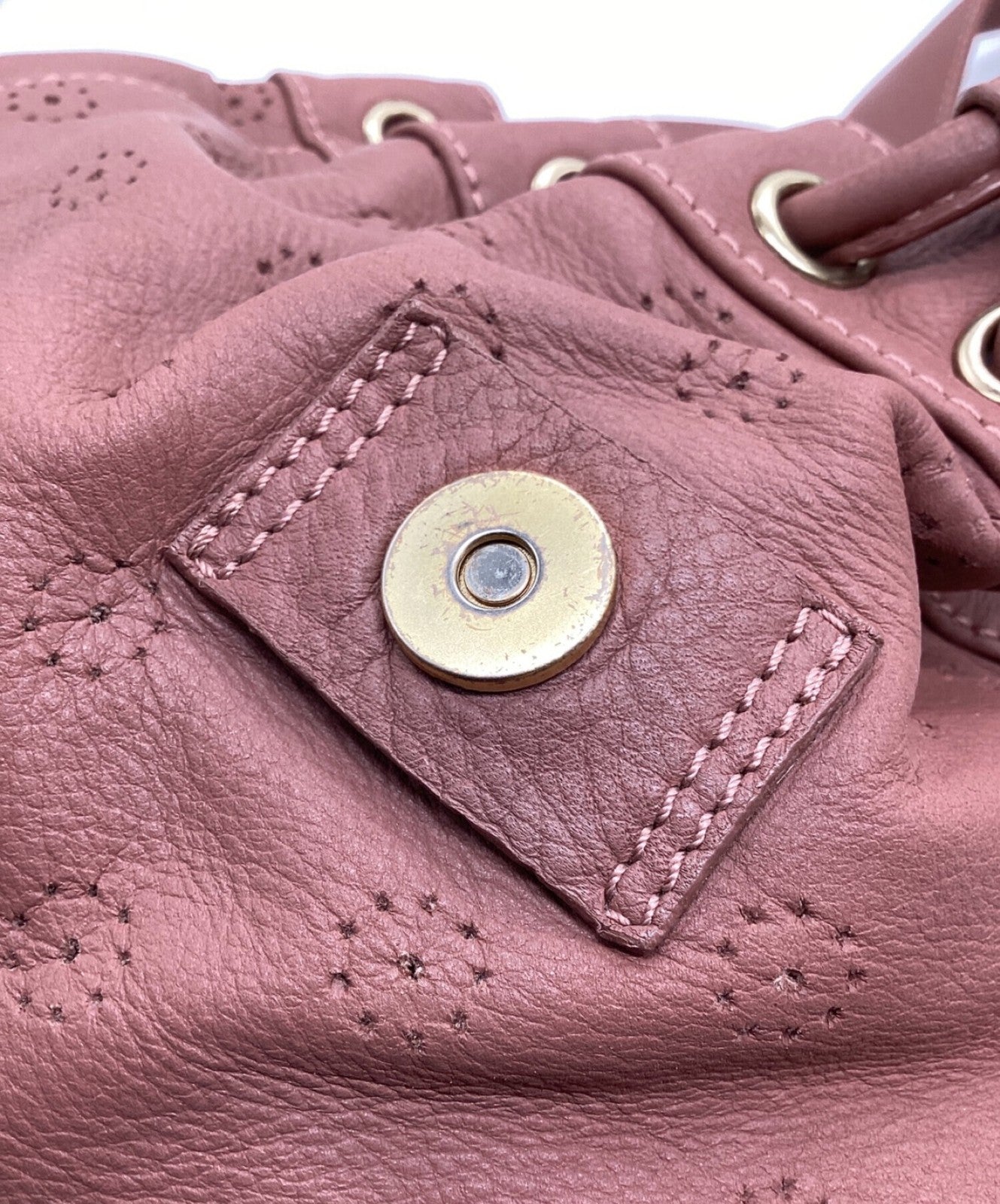 See By Chloe Shoulder Bag Purse Brown Authentic