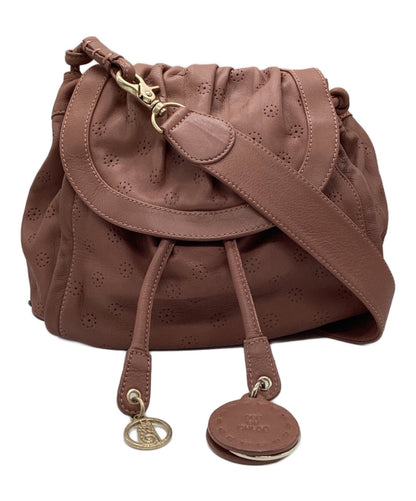 See By Chloe Shoulder Bag Purse Brown Authentic