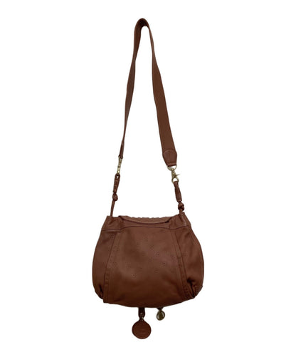 See By Chloe Shoulder Bag Purse Brown Authentic