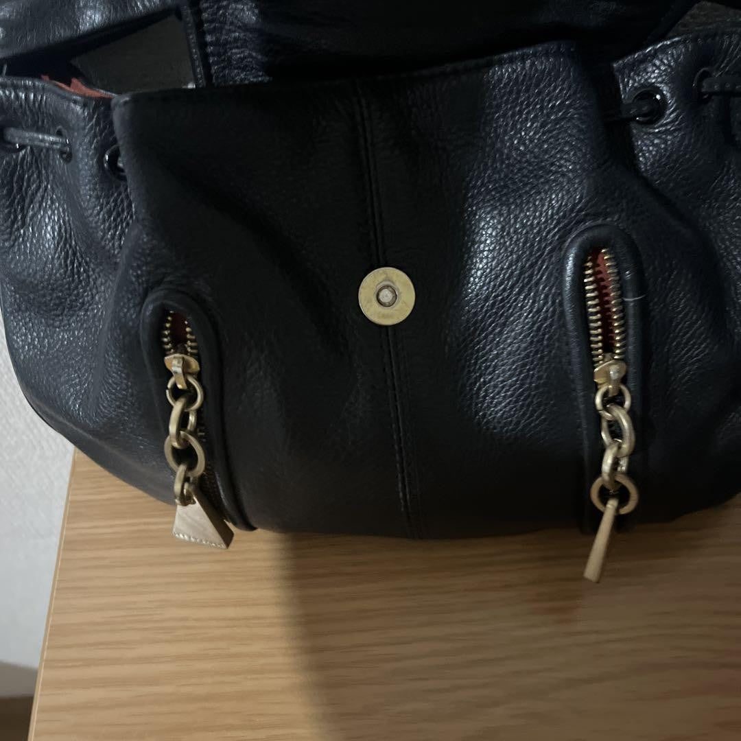 See By Chloe Hand Shoulder Bag Tote Purse Leather Brown Authentic