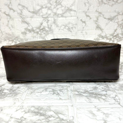 CELINE Hand Shoulder Bag Tote Purse Macadam Authentic