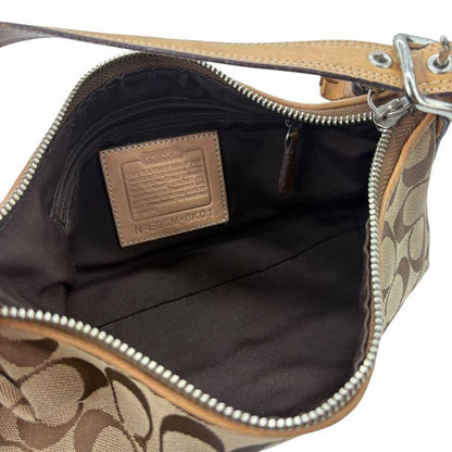 COACH Shoulder Bag Purse Signature Authentic
