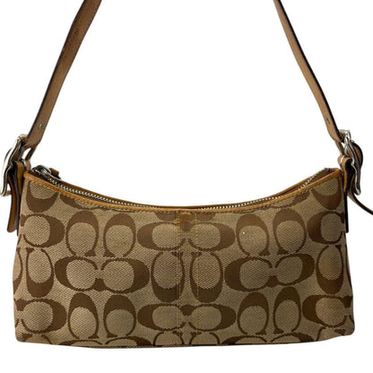 COACH Shoulder Bag Purse Signature Authentic