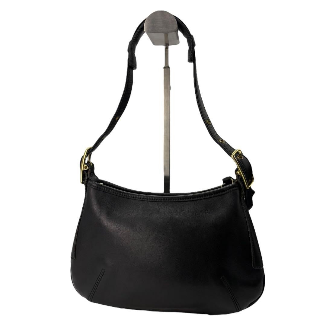 COACH Shoulder Bag Purse Leather Authentic