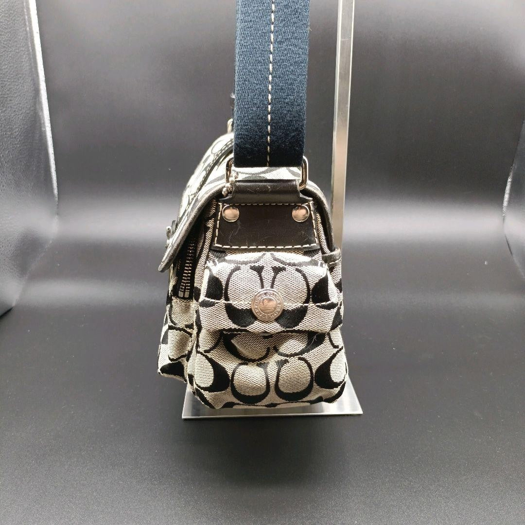 COACH Shoulder Bag Purse Signature Soho Authentic