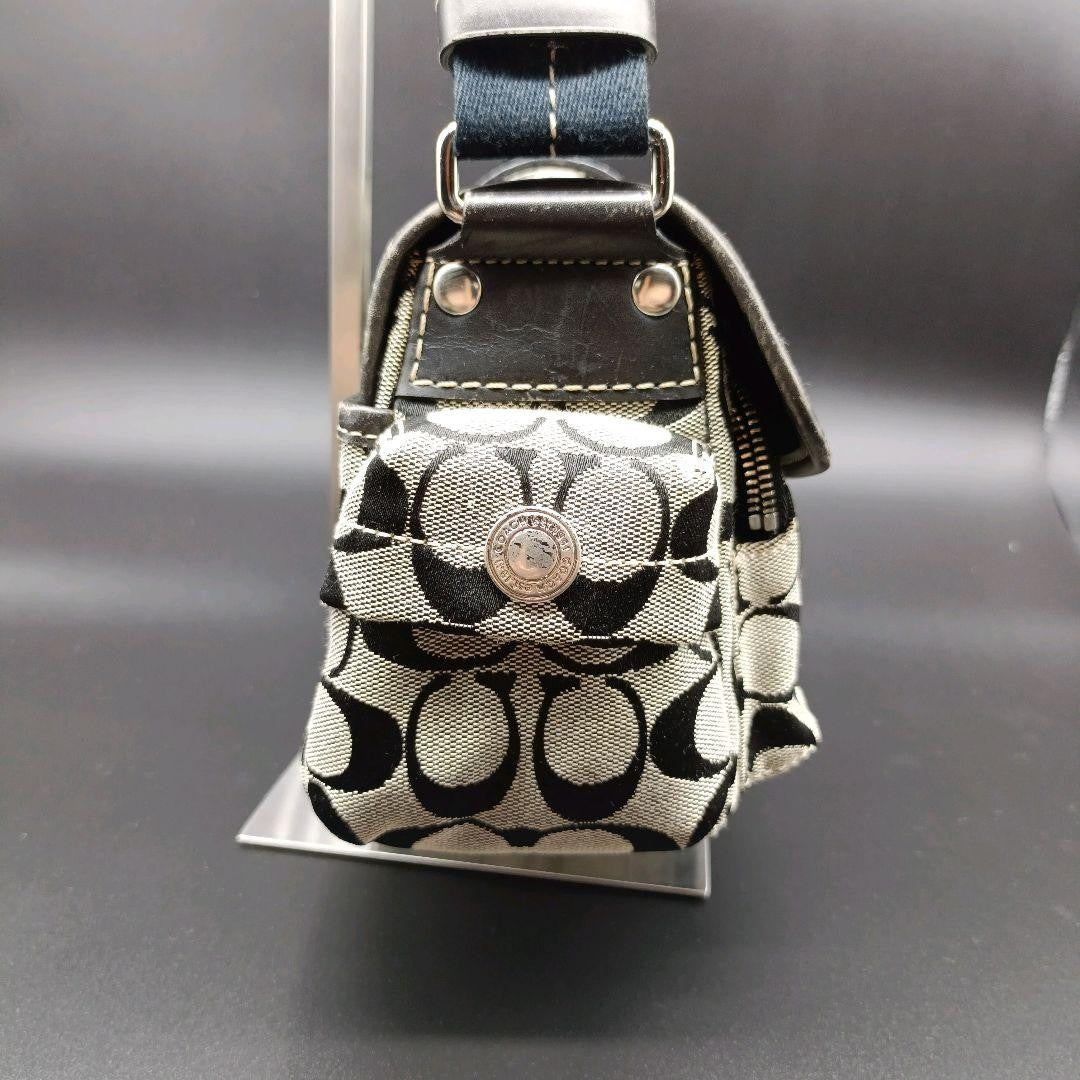 COACH Shoulder Bag Purse Signature Soho Authentic