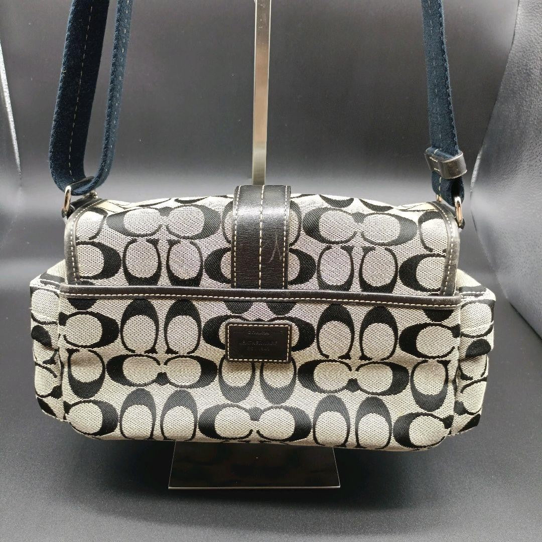COACH Shoulder Bag Purse Signature Soho Authentic