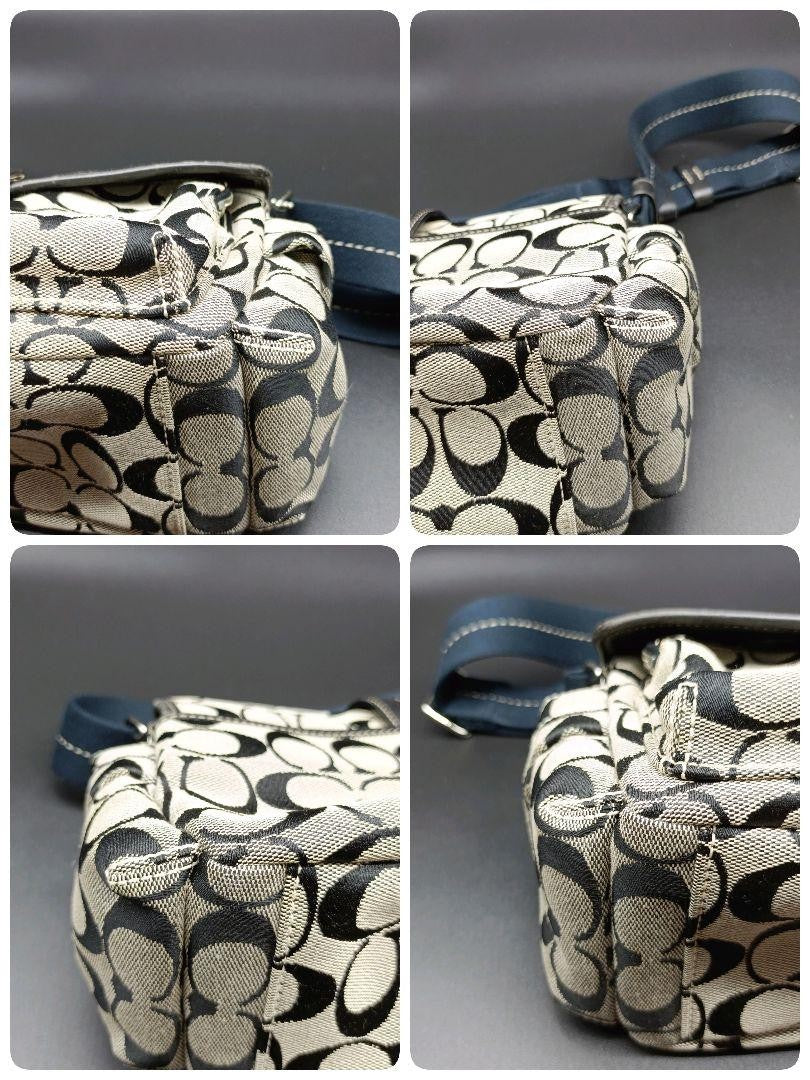 COACH Shoulder Bag Purse Signature Soho Authentic