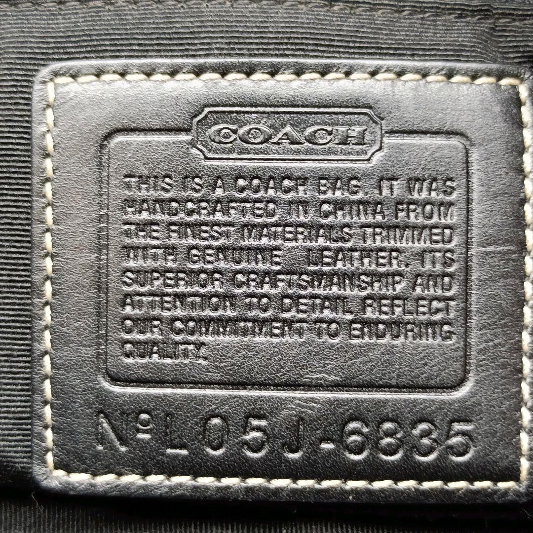 COACH Shoulder Bag Purse Signature Soho Authentic