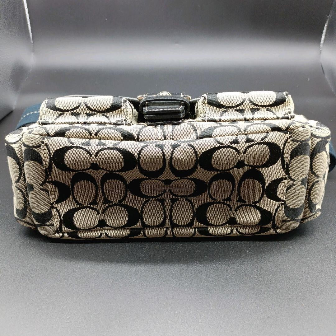 COACH Shoulder Bag Purse Signature Soho Authentic